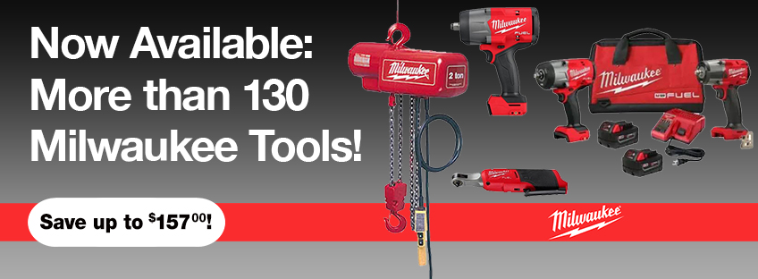 Save big on lotsa Milwaukee Tools!